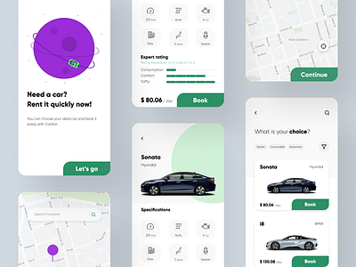 Carstar app app design car rent car rental mobile app mobile ui ui uidesign uiux