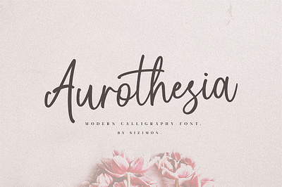 Aurothesia Script! branding branding design elegant font handwritten lettering logo lookbook magazine modern