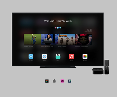 Apple TV UI adobe art design ui ux adobe illustratio design inspire app design ui ux adobe app ui ux design food mobile apple dark electricity ui app mobile dark media ui inspiration app design interaction landing app ui design art login signin signup ui ux app ui visual website