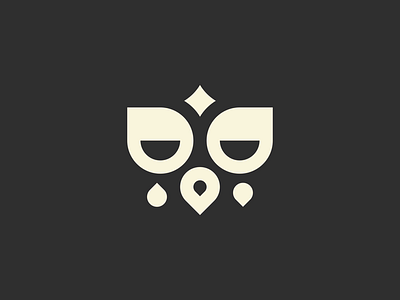 Owl bauhaus bold form graphic minimal minimalism owl simplicity staybold thicklines