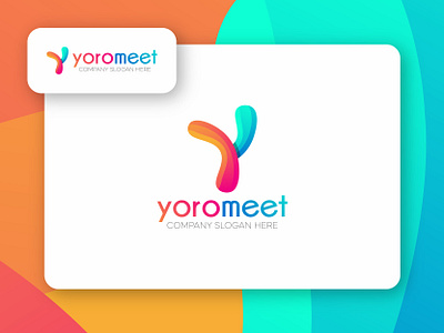 yoromeet logo design amazing branding business company corporate logo logo design logo design branding logo design concept logo designer logo designs logodesign logos logotype meet meeting meetup yoromeet you