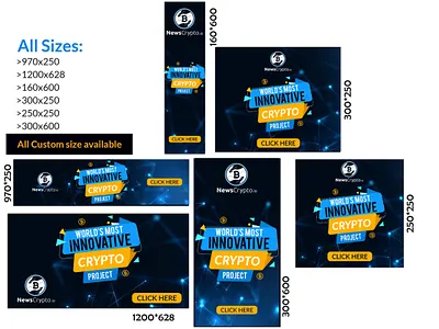 Web Banner Design ads ads design banner branding design facebook facebook ads figma gradient hiring identity illustration job linkedin mockup product ads promotion ads sale banner social media vector