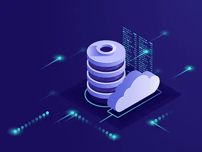 SQL Query Optimization blog illustration design featured image graphic design