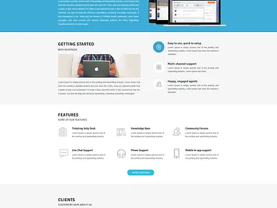 Help Desk Website design helpdesk ui design webdesign website design