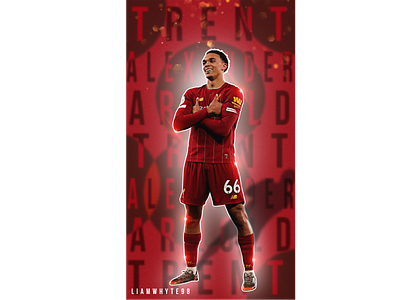 Trent Alexander-Arnold - TAA66 design fifa 20 fifa 20 edit football football club football design football edit footballer illustration lionel messi lionel messi edit liverpool fc liverpool fc edit photoshop poster taa taa edit wallpaper