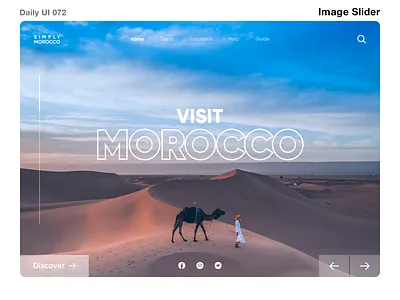 Daily UI 072 - Image slider daily 100 challenge daily ui dailyui image slider ui uidesign uiux ux