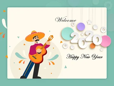 Welcome 2020 Happy New Year 2020 welcome