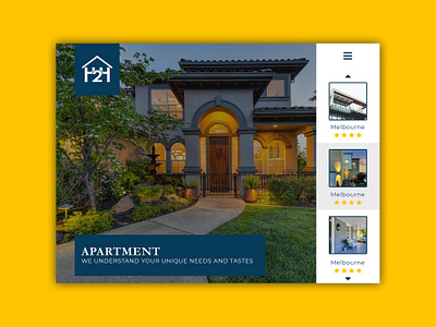 Real Estate Banner banner design branding illustration photoshop uidesign vector webdesignagency webdesigner website website design