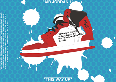 Pop art Jordan 1 jordans off white popart sneakers