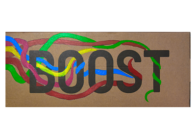 Side of the Kanye West themed Yeezy box.