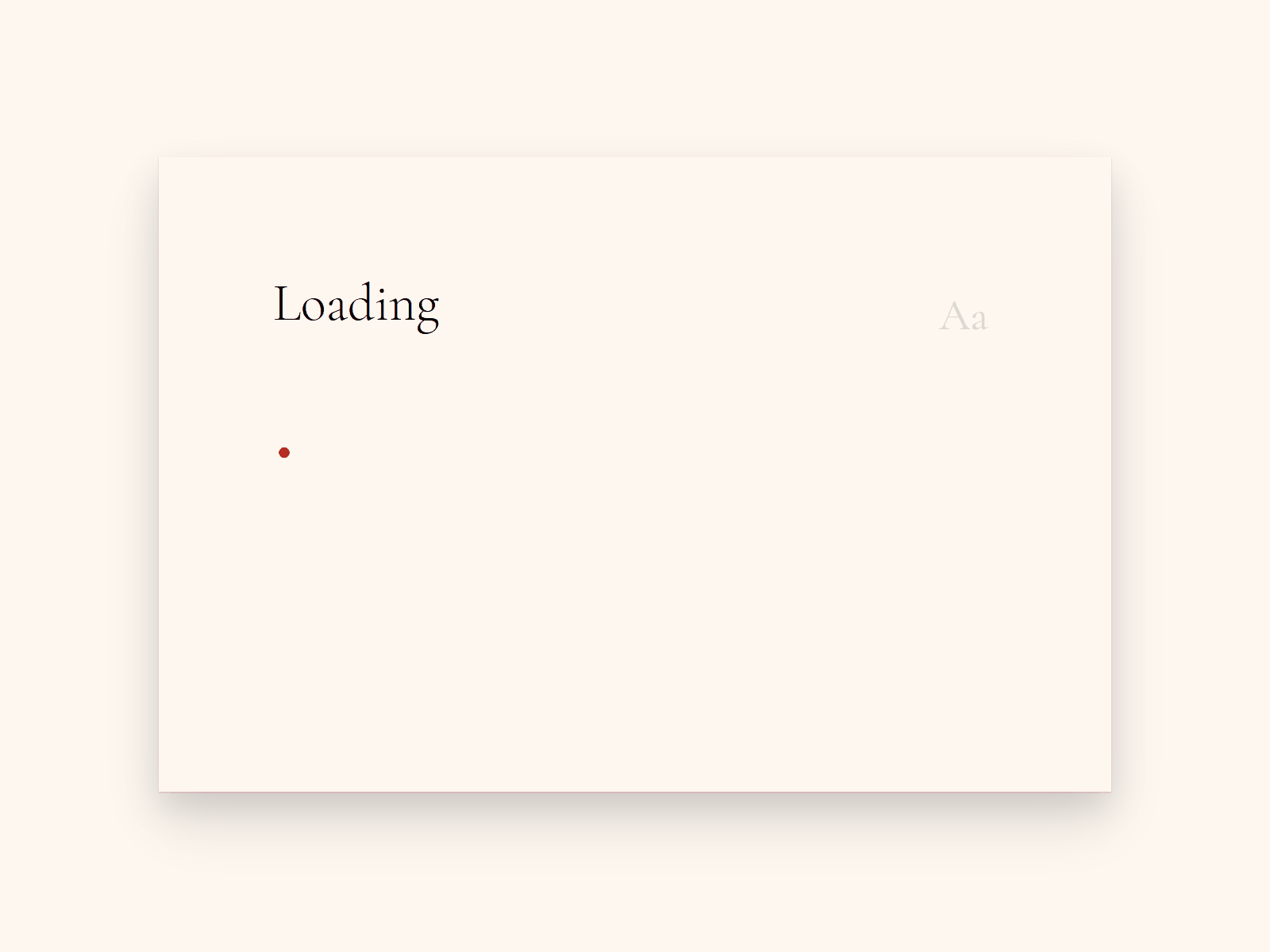 Loading codepen css css animation design typography