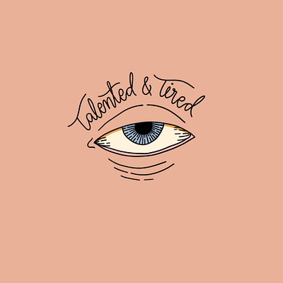 The Struggle drawing etching eyeball eyes illustration ipad pro procreate procreate app womenofillustration womenwhodraw