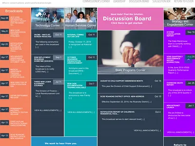 Connect Project - Leadership Portal branding design ui ux web website