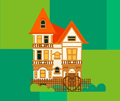 Little Home digital illustration digital illustrations vector vectorart