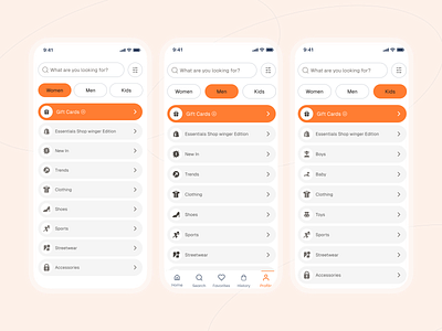 Settings Page app clean design inspiration ios minimal profile setting settings settings page simple app ui ux