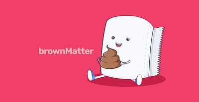 Brown Matter Agency Website and Landing Page Design Concepts brownmatter character characters clean design flat funny illustrations landing landing page punny ui ux website