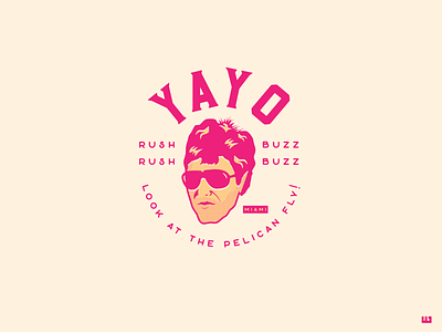 Yayo badge design illustration illustration art logo logo design logodesign portrait retro scarface tony montana vector vector illustration vector portrait vintage yayo yeyo
