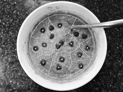 Voronoi Oatmeal voronoi