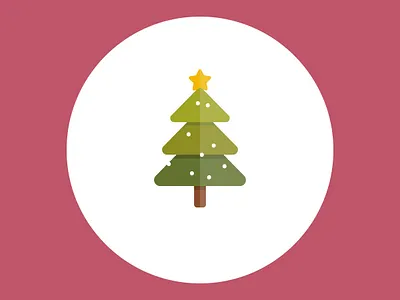 100 days of vector illustration day 94 100 days of illustration 100daychallenge 100days adobe illustrator christmas christmas tree design detail illustration flat art illustration snow vector vector illustration