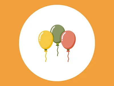 100 days of vector illustration day 97 100 days of illustration 100daychallenge 100days 2019 adobe illustrator balloons celebrate design detail illustration illustration new year vector vector illustration