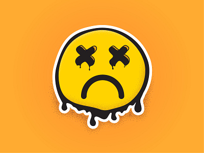 Sad adobe design graphic design icon illustration vector