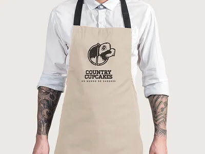 Sample Country Cupcakes brand brand identity branding color design logo logos logotype logtype vector