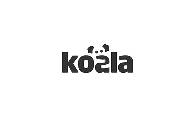 koala branding design illustration illustrator logo smart typography unique unique logo vector