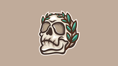 skull logo awesome awesome creative logos awesome logo branding cool esport logo illustration logo logodesign logotype skull skull art skull logo vector