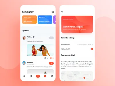 Health management application 02 app design radesign ui