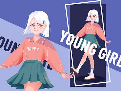 character design character design girl girl illustration illustration people illustration