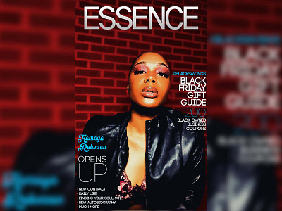 Essence Magazine Cover ad adobe illustrator adobe photoshop advertisement design design art designer flyer illustration magazine magazine ad magazine cover magazine design magazine illustration model model agency modeling photography poster poster design