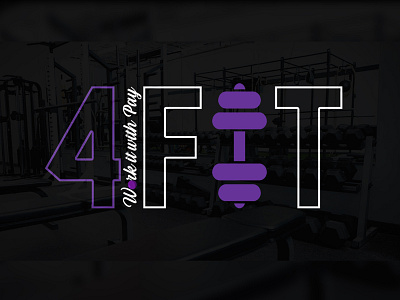 "4Fit" Logo app art branding custom custom logo custom logo design design exercise graphic art graphic design gym logo logo logo concept logo design logo designs personal logo personal trainer trainer type typeface