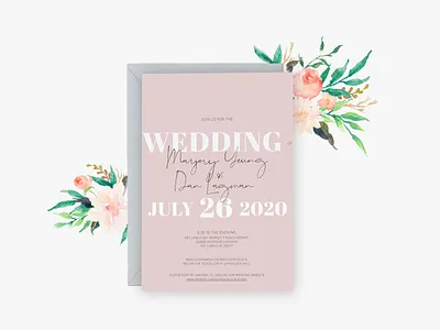 Wedding Invitation design envelope invitation design print stationary wedding wedding card wedding invitation