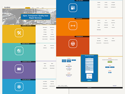 Services Page - Client Website design designinspiration services page ui user interface user interface design ux ux design uxdesign web design webdesign website website design
