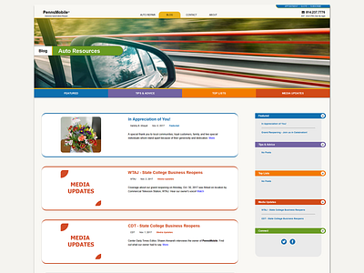 Blog - Client Website (Minor Revision) blog blog design blog page design designinspiration ui user interface user interface design ux ux design uxdesign web design webdesign website