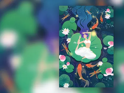 瑜伽精灵 design illustration yoga