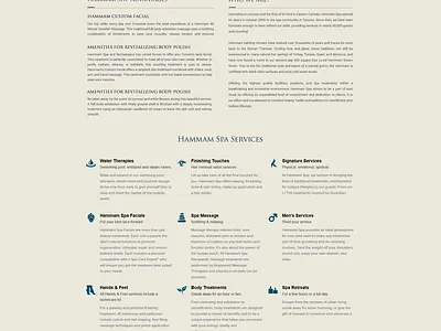 Spa Website Design webdesign website concept website design websites