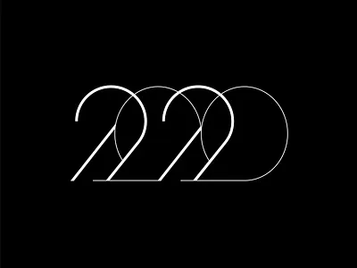 2020 design illustration lettering logo typography vector