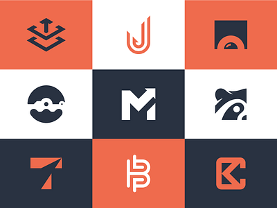 Top 9 Logos of 2019 alligator brand identity branding identity logo logo mark logodesign monogram raccoon