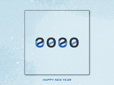 Happy New Year 2020 2020 celebrate design happy holidays happy new year holiday lettering new year type typeart typedesign typography