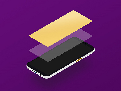 Free Isometric Smartphone Mockup design free freebies mockup mockup design mockup psd mockup template mockups