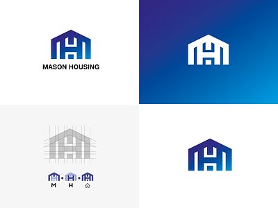 Mason Housing Logo (Real Estate Company) brand brand design brand identity branding and identity branding design logo badge logo brand logo brand mark logo branding logo design concept logo designer logo mark logodesignersclub logos logosai logotype vector logo