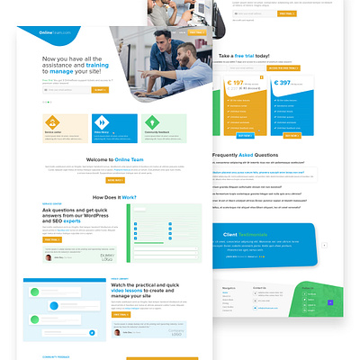 Training website 2020 trend branding clean color company creative design designer dribbble landing page freelancer homepage modern online team typography ui ux website