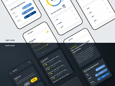 Ingest light and dark mode components dark mode dark theme dark ui light mode light theme light ui mobile mobile ui ui ui design web design