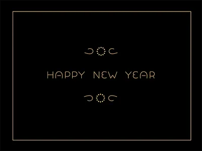 Happy New Year 2020 elegant font fireworks font for commercial use happyholidays happynewyear hope newyear poster font sylvestre type typedesign