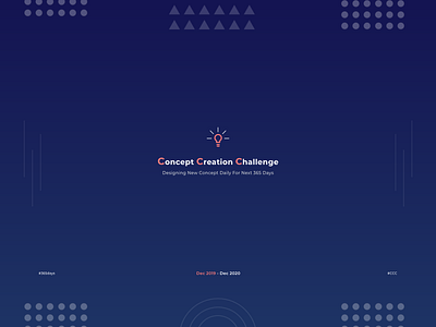 Concept Creation Challenge - #365daysofdesigning adobexd challenge conceptdesign design ui ux