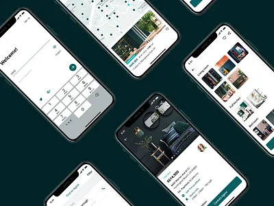 Real Estate Marketplace App app app design appartments business design greenhouse house interface real estate sales page ui ui ux design ux