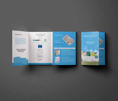 M21 for GEFF albania brochure construction design illustrator kontakt photography tirana vector