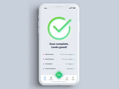 Health Scanner: Helping you be aware of your body adobexd app application design hadzhiev health health app healthapp healthcare ios medical medicine mobileapp primedivision sevilaxiom strahil ux xd страхил хаджиев