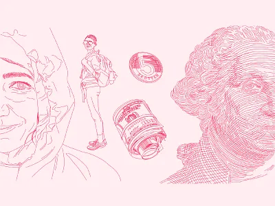 Illustration for article about home budget. blog blog illustration blog post dollars home budget illustration illustrator linear lineart money polishzloty saving money sustainable